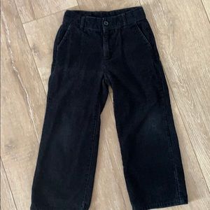 💎Janie & Jack Black Corduroy Pants Boys Sz 5
